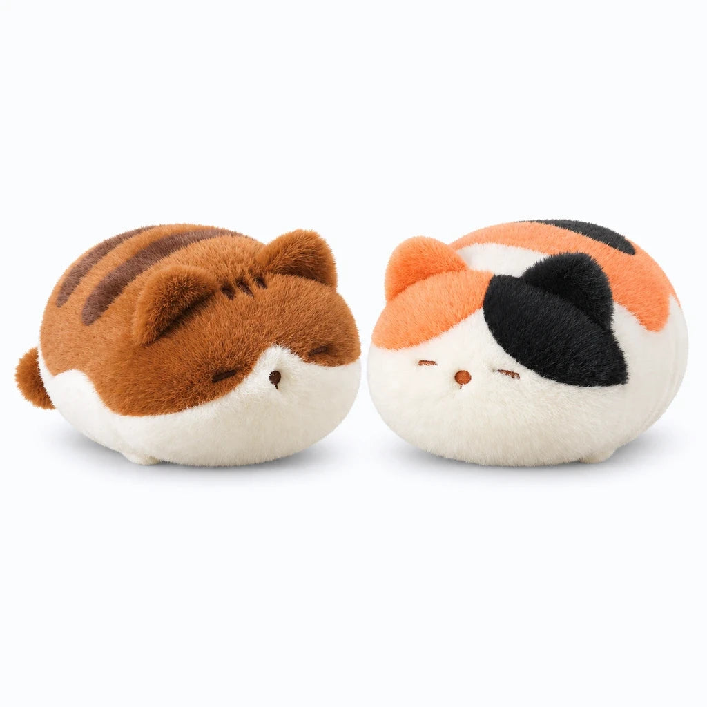 Chat peluche de 50 cm au toucher moelleux, soutien douillet pour le repos
