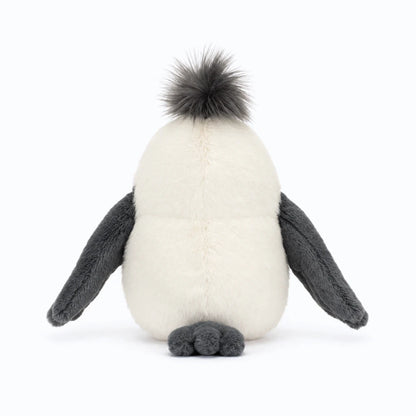 Figurine mouette en peluche moelleuse, idéale comme décoration ou cadeau