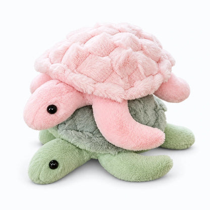 Petite tortue peluche agréable à tenir, tissu doux et confortable